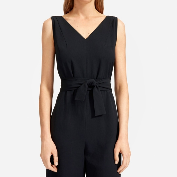 Blue Everlane GoWeave jumpsuit, size 14 - Picture 3 of 4